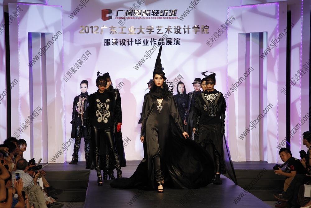大学生时装周广东工业大学艺术设计学院作品展