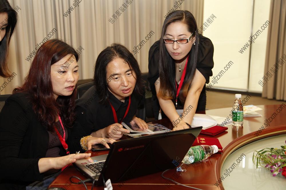 广东大学生优秀服装设计大赛复赛现场