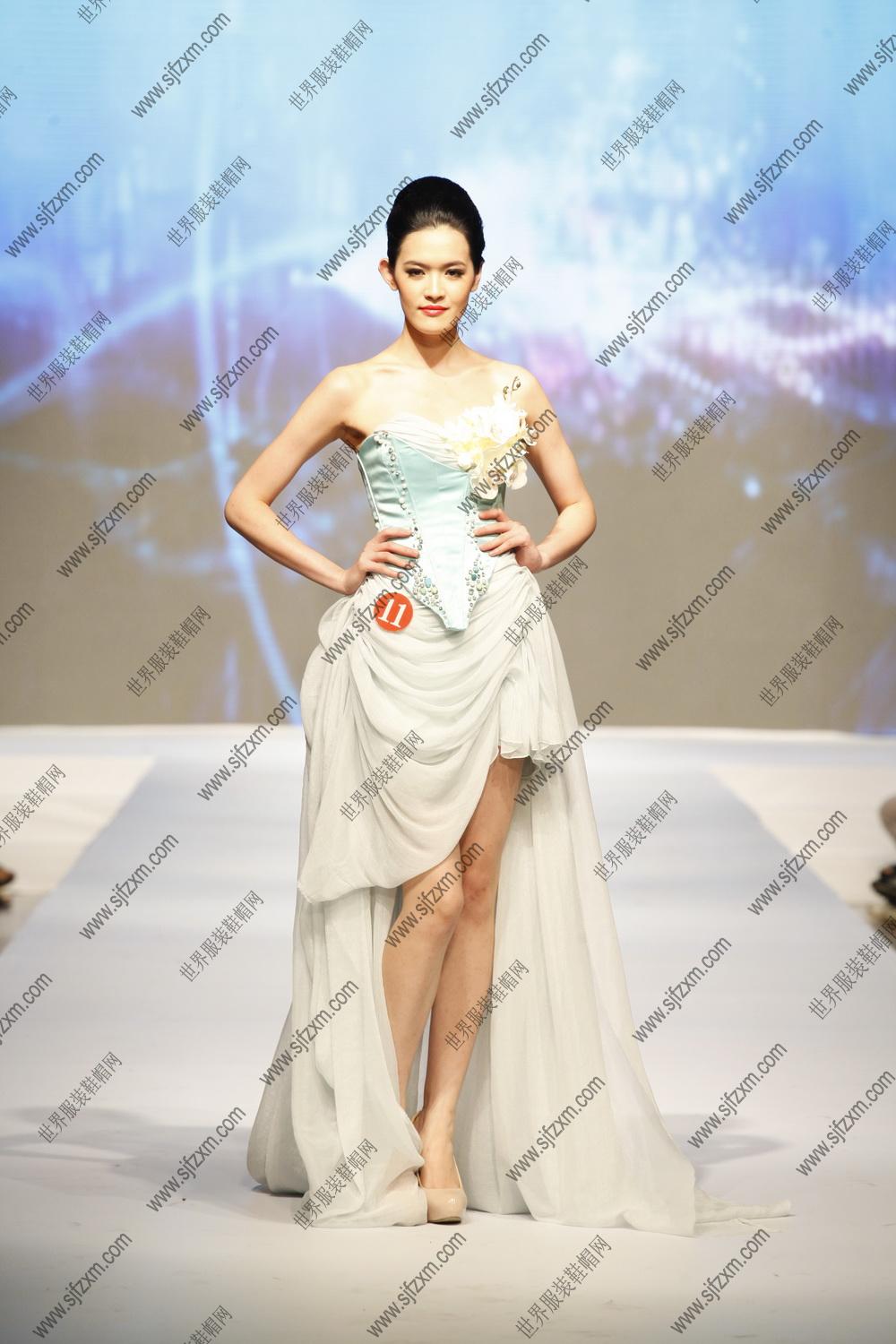 2012名瑞杯中国晚礼服设计大奖赛银奖11号作品