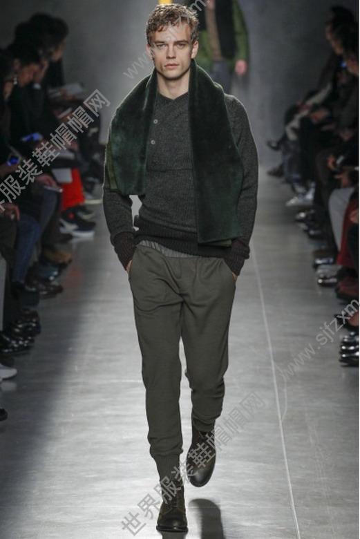 2014秋冬米兰男装周——Bottega Veneta秀场