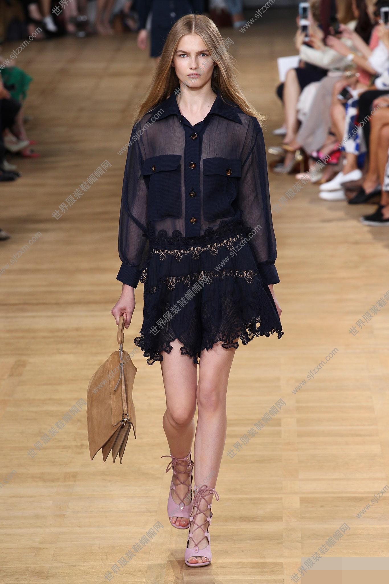 Chloé 2015春夏巴黎时装周女装秀场